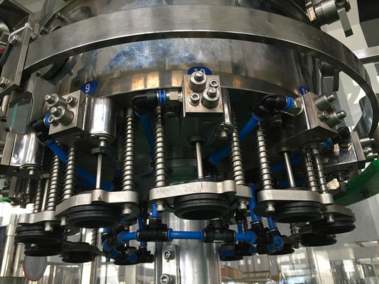 18 채우는 머리를 가진 등압 채우는 물/주스 충전물 기계 협력 업체